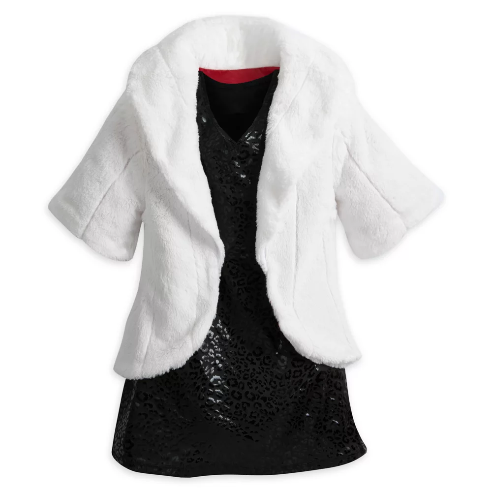 Disney Store Costume Cruella D'Enfer Pour Enfants, Les 101 Dalmatiens 3 Disney Store Costume Cruella D'Enfer Pour Enfants, Les 101 Dalmatiens – Image 3