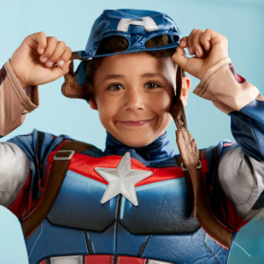 Disney Store Déguisement Captain America Pour Enfants 3 Disney Store Déguisement Captain America Pour Enfants – Image 3