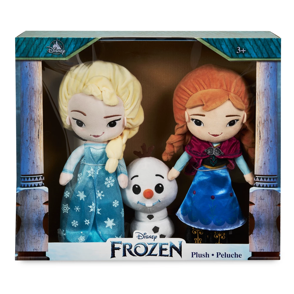 Disney Store Ensemble De Peluches La Reine Des Neiges 5 Disney Store Ensemble De Peluches La Reine Des Neiges – Image 5