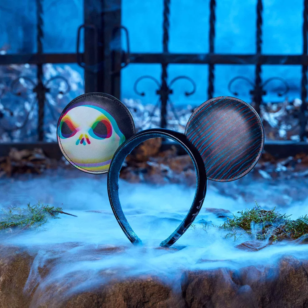 Disneyland Serre-tête à Oreilles De Mickey Jack Skellington Pour Adultes 2 Disneyland Serre-tête à Oreilles De Mickey Jack Skellington Pour Adultes – Image 2