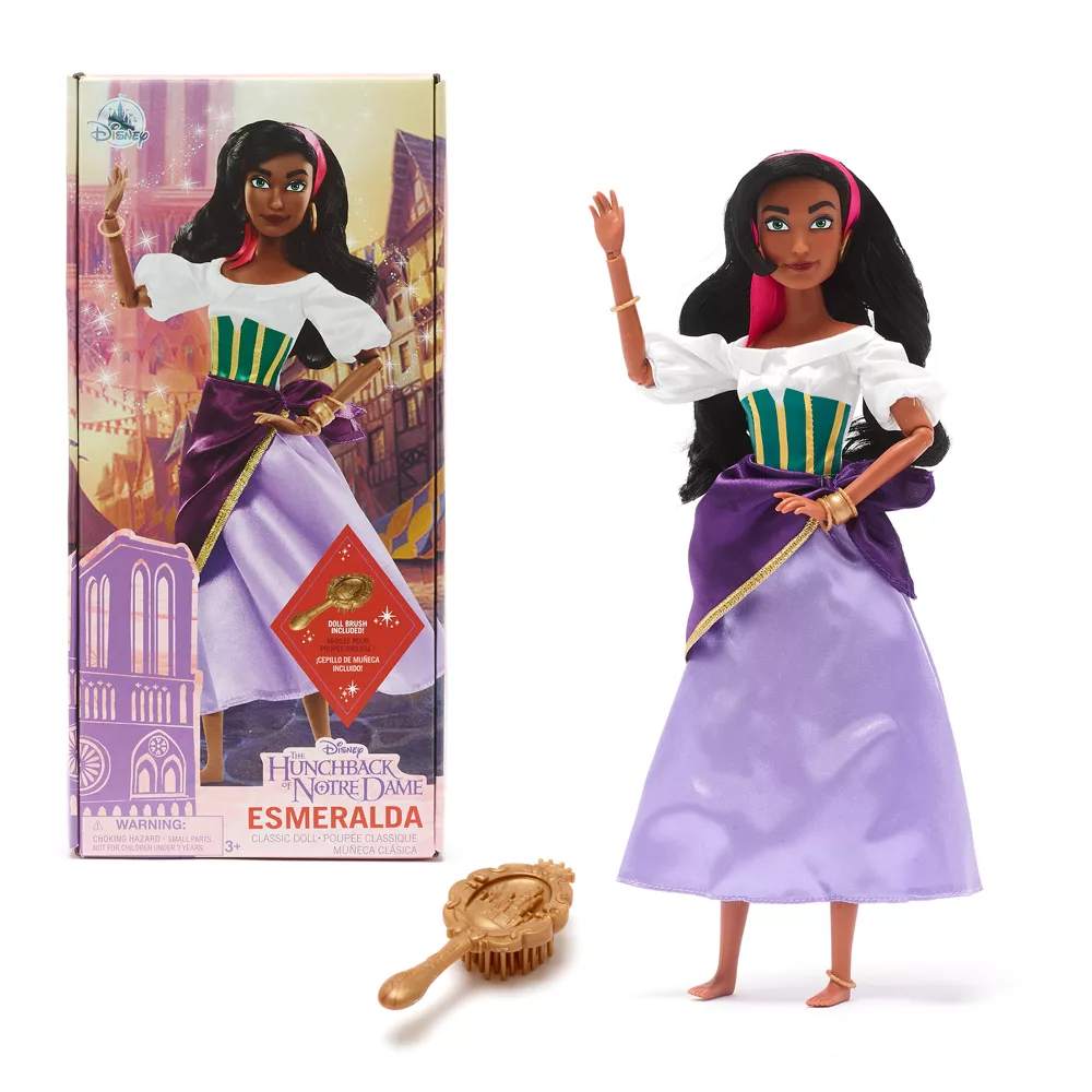 Disney Store Poupée Classique Esméralda, Le Bossu De Notre Dame 1 Disney Store Poupée Classique Esméralda, Le Bossu De Notre Dame