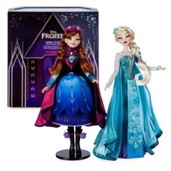 Disney Store Coffret De Poupées Anna Et Elsa En édition Limitée, La Reine Des Neiges