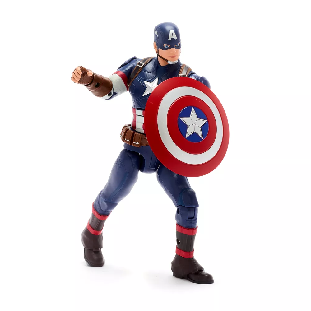 Disney Store Figurine Captain America Articulée Et Parlante 1 Disney Store Figurine Captain America Articulée Et Parlante