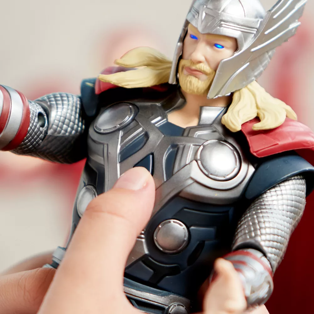 Disney Store Power Icons Figurine Thor Parlante, Thor: Love And Thunder 2 Disney Store Power Icons Figurine Thor Parlante, Thor: Love And Thunder – Image 2