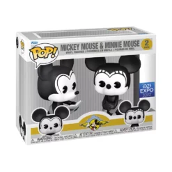 Funko Figurines Mickey Et Minnie I Flew On The Mouse Pop! En Vinyle