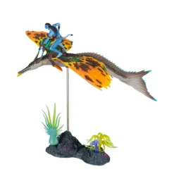 Bandai Ensemble De Figurines Jake Sully Et Tsurak, Avatar : La Voie De L'eau -Jouets Soldes 461013795688 5