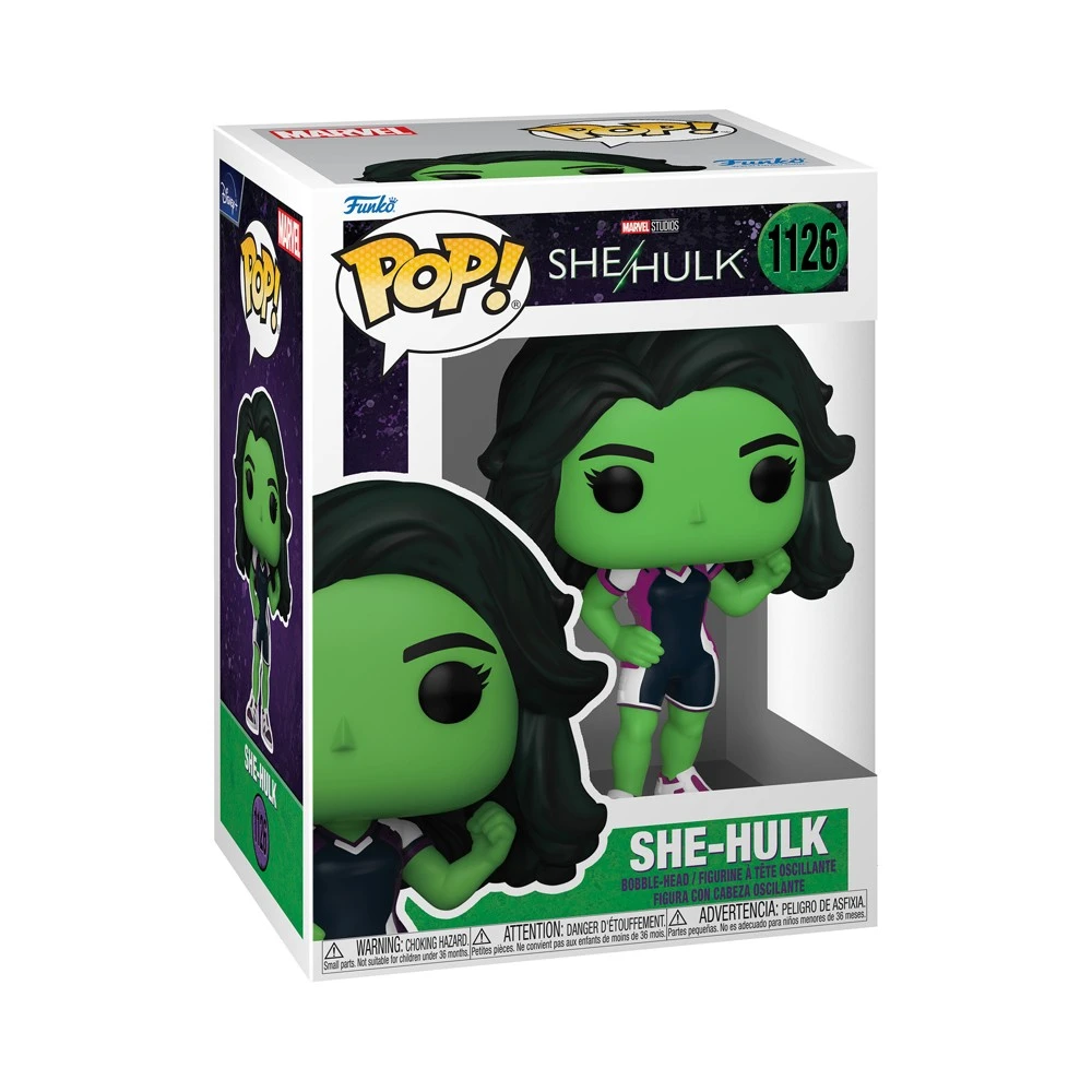 Funko Figurine She-Hulk Pop! En Vinyle 2 Funko Figurine She-Hulk Pop! En Vinyle – Image 2