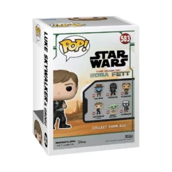 Funko Figurine Luke Skywalker Et Grogu Pop! En Vinyle, Star Wars : Le Livre De Boba Fett -Jouets Soldes 461013812675 2