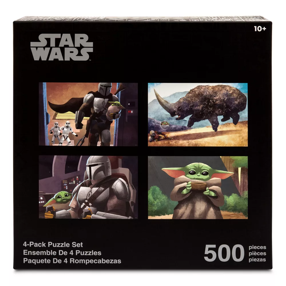 Disney Store Ensemble De 4 puzzles The Mandalorian 2 Disney Store Ensemble De 4 puzzles The Mandalorian – Image 2