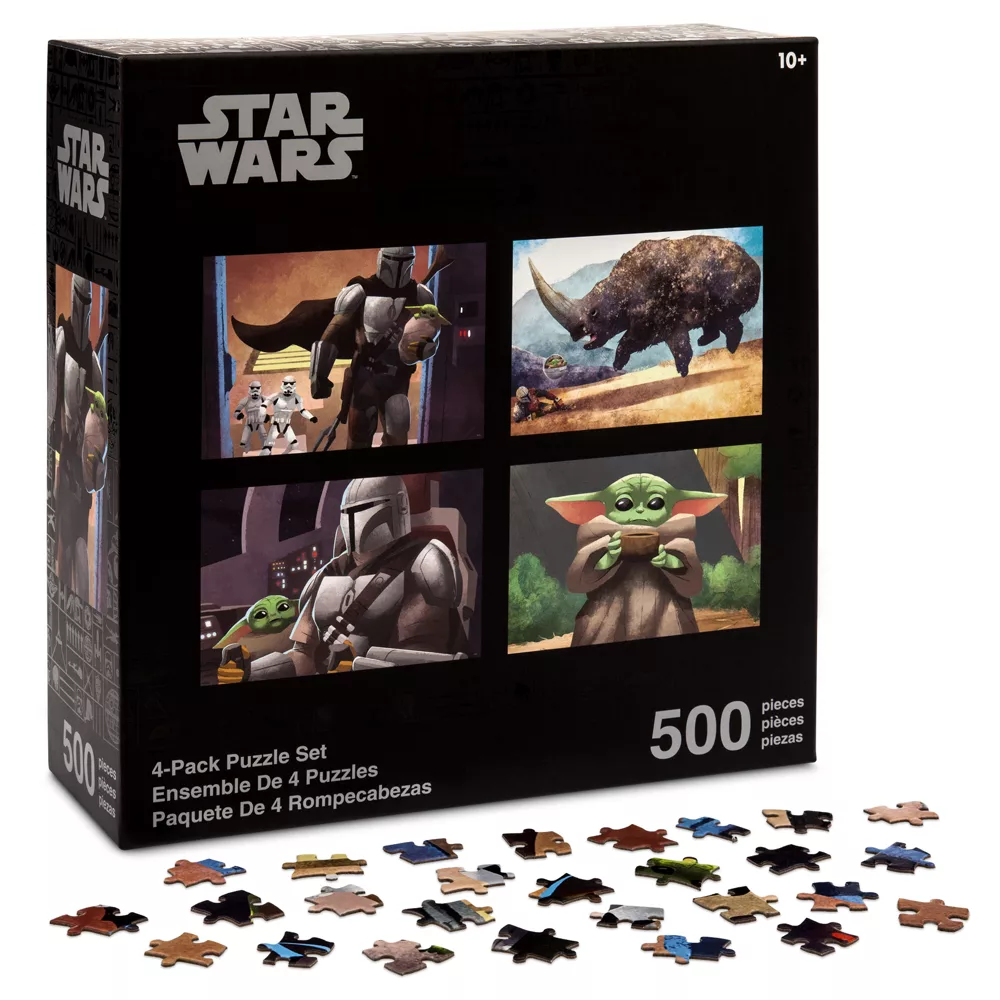 Disney Store Ensemble De 4 puzzles The Mandalorian 1 Disney Store Ensemble De 4 puzzles The Mandalorian