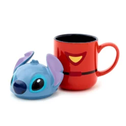 Disney Store Mug Stitch Avec Couvercle -Jouets Soldes 465032797012 2
