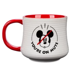 Disney Store Mug Mickey "YOU'RE ON MUTE" 5 Disney Store Mug Mickey "YOU'RE ON MUTE" -Jouets Soldes 465032894377 2