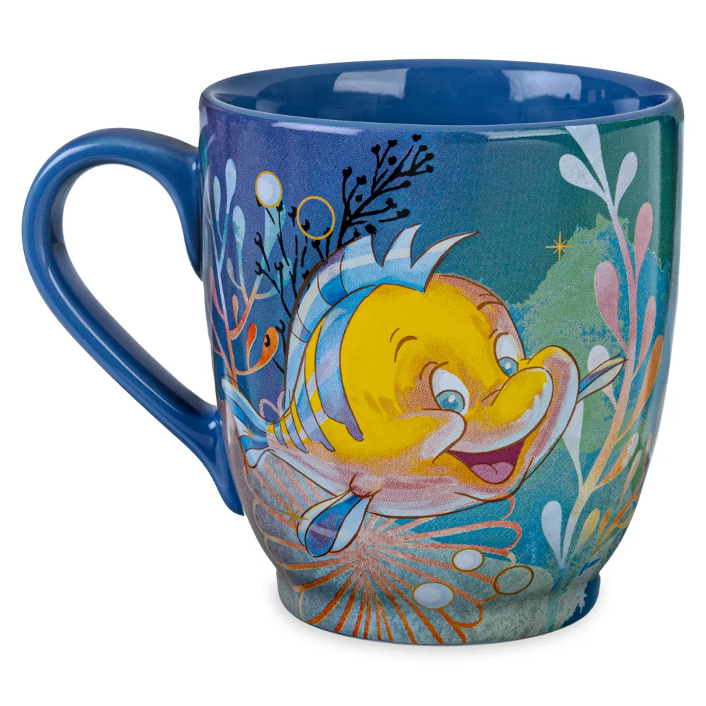 Disney Store Mug Sébastien Et Polochon, La Petite Sirène 1 Disney Store Mug Sébastien Et Polochon, La Petite Sirène