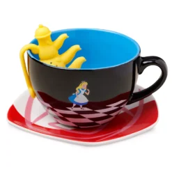 Disney Store Coffret Tasse, Soucoupe Et Infuseur Alice Au Pays Des Merveilles 8 Disney Store Coffret Tasse, Soucoupe Et Infuseur Alice Au Pays Des Merveilles -Jouets Soldes 465043279552 2