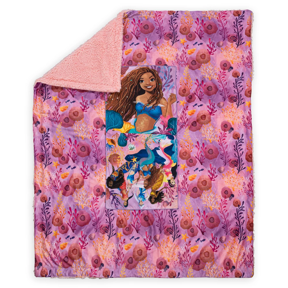 Disney Store Coussin Couverture Ariel, La Petite Sirène (2023) 1 Disney Store Coussin Couverture Ariel, La Petite Sirène (2023)