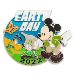 Disney Store Pin's Jour De La Terre Mickey Et Pluto 2022