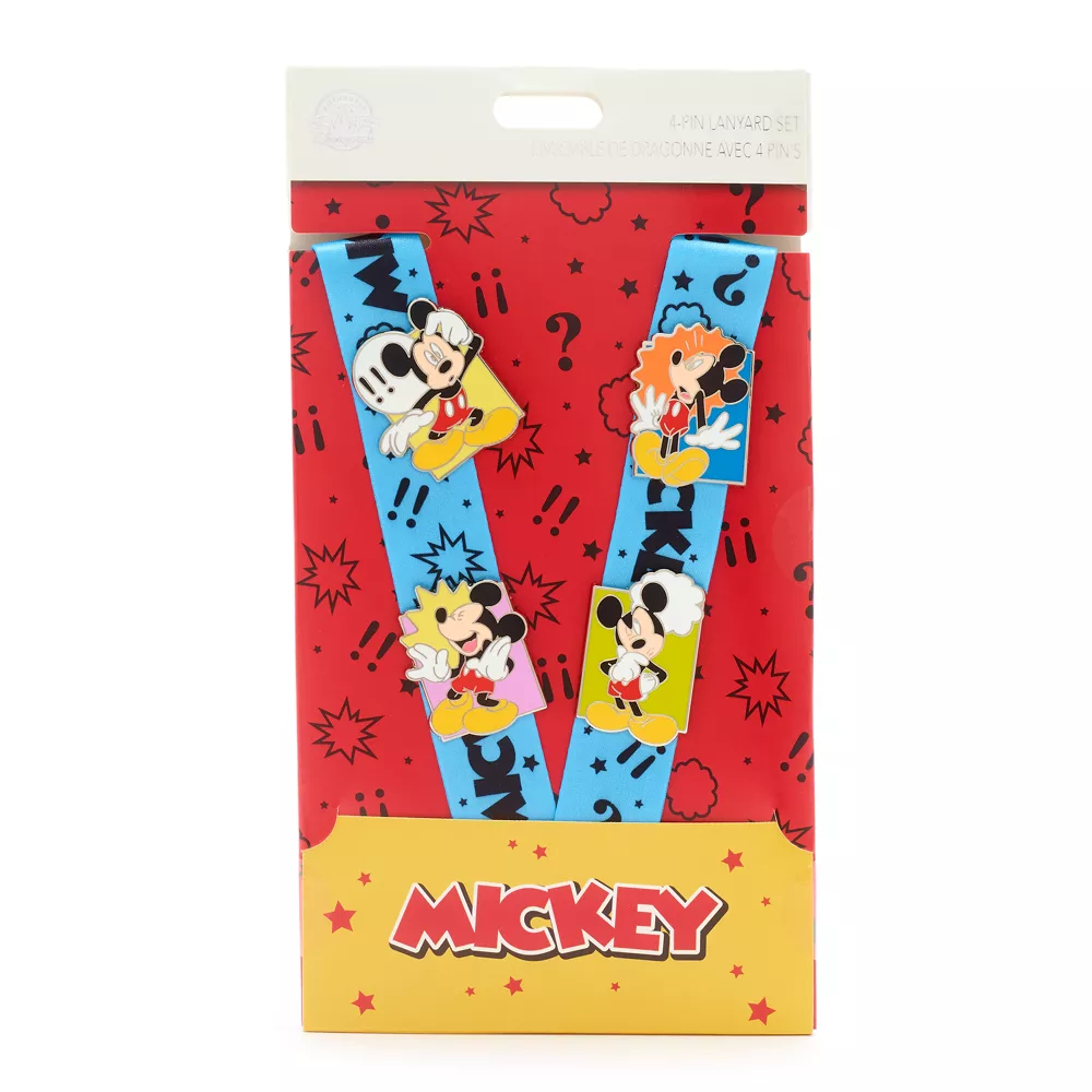 Disney Store Ensemble Pin's Et Tour De Cou Mickey 2 Disney Store Ensemble Pin's Et Tour De Cou Mickey – Image 2