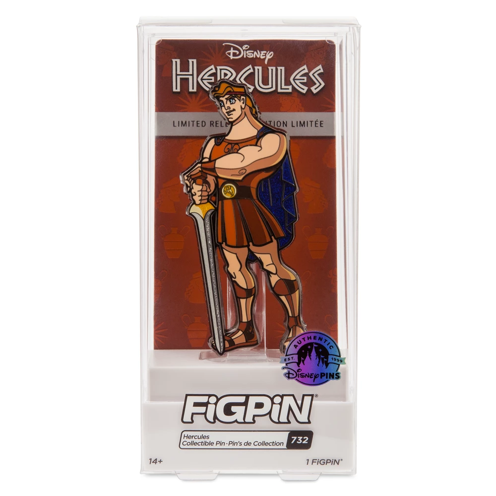 Disney Store Pin's FiGPiN Hercule En édition Limitée 4 Disney Store Pin's FiGPiN Hercule En édition Limitée – Image 4