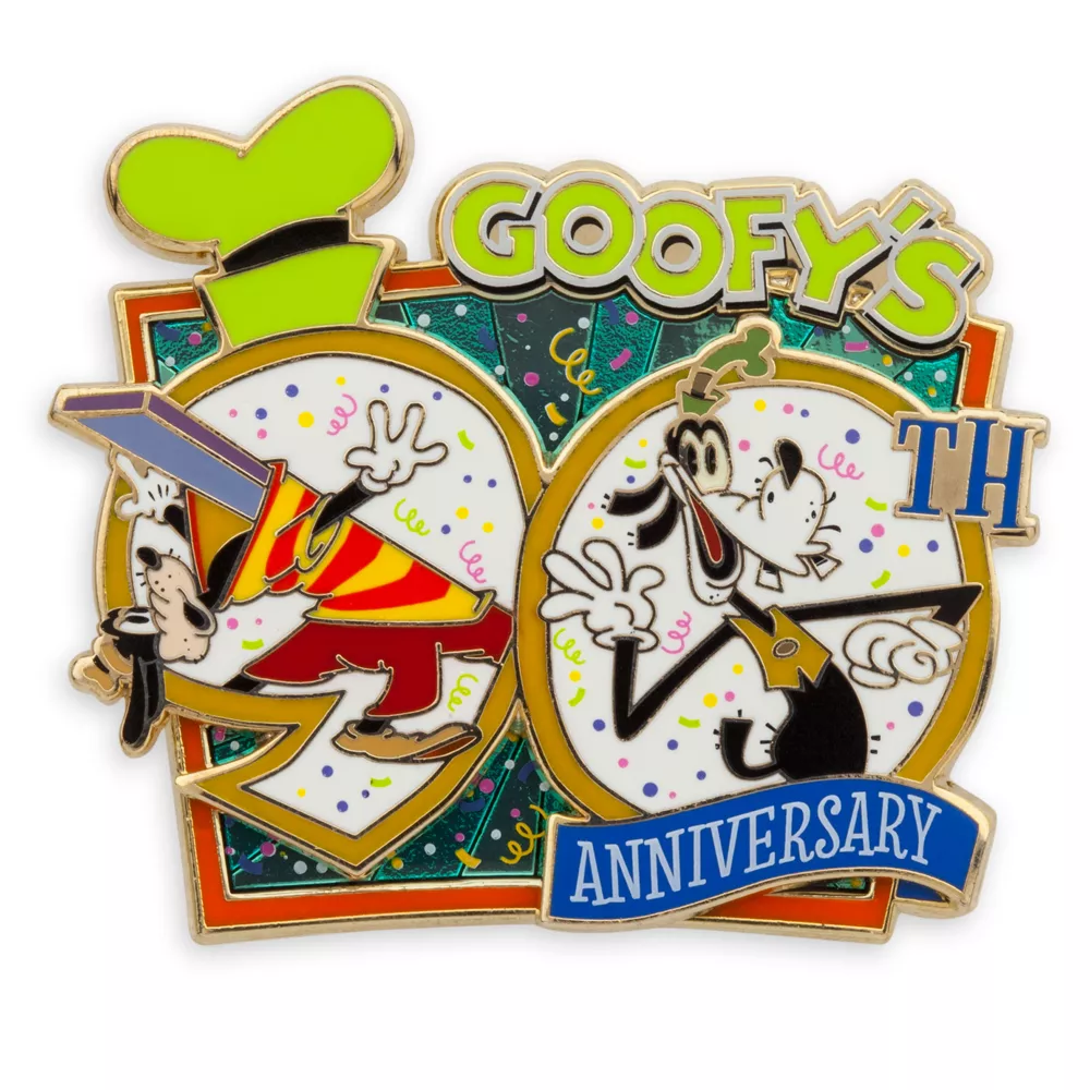Disney Store Pin's 90e Anniversaire De Dingo, 1 Sur 3 1 Disney Store Pin's 90e Anniversaire De Dingo, 1 Sur 3