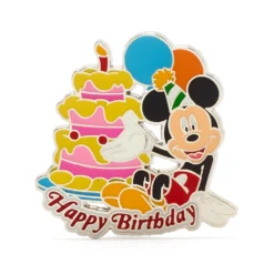Disney Store Pin's Anniversaire Avec Mickey