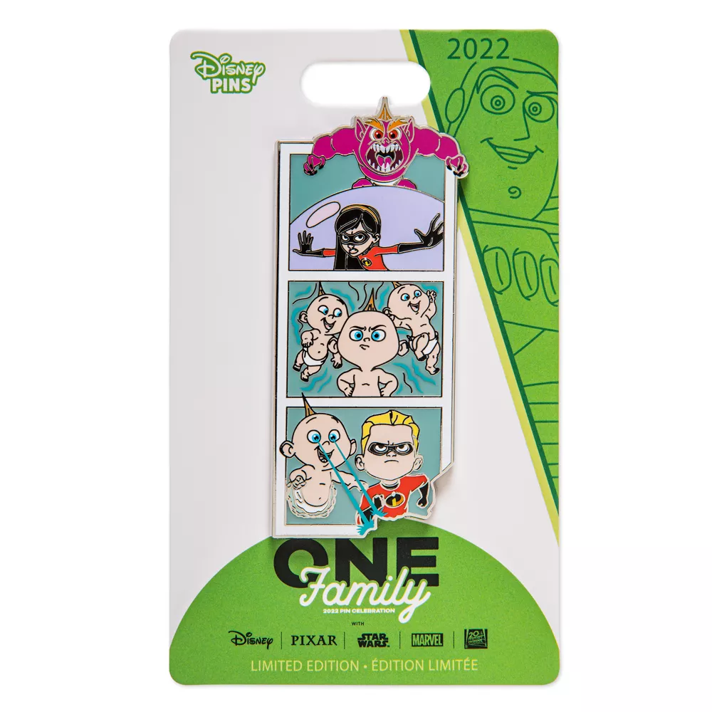 Disney One Family Pin's Les Indestructibles "Dites Ouistiti !" En édition Limitée 2 Disney One Family Pin's Les Indestructibles "Dites Ouistiti !" En édition Limitée – Image 2