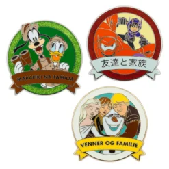 Disney One Family Ensemble De Pin's Mystère "Friends And Family" Multilingue -Jouets Soldes 466043290431 2
