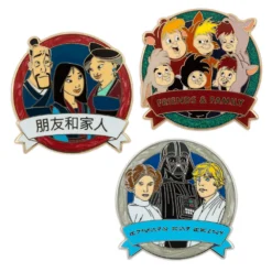 Disney One Family Ensemble De Pin's Mystère "Friends And Family" Multilingue -Jouets Soldes 466043290431 4