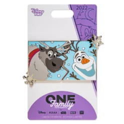 Disney One Family Pin's Olaf Et Sven "Amis Pour La Vie", La Reine Des Neiges -Jouets Soldes 466043290509 4