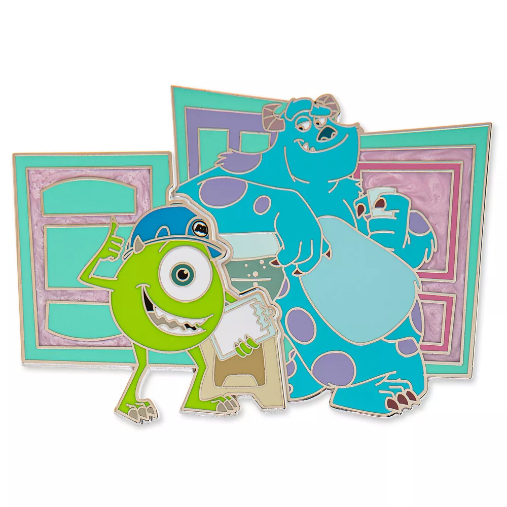 Disney One Family Pin's Bob Et Sulli "Amis Pour La Vie", Monstres Et Cie 2 Disney One Family Pin's Bob Et Sulli "Amis Pour La Vie", Monstres Et Cie – Image 2