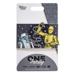Disney One Family Pin's C-3PO Et R2-D2 "Amis Pour La Vie", Star Wars 9 Disney One Family Pin's C-3PO Et R2-D2 "Amis Pour La Vie", Star Wars -Jouets Soldes 466043290929 4