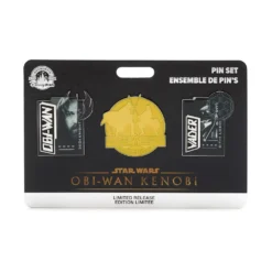 Disney Store Ensemble De Pin's Star Wars: Obi-Wan Kenobi En édition Limitée -Jouets Soldes 466043311716 4