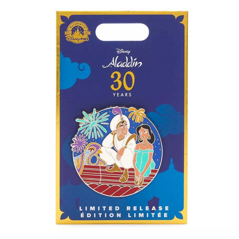 Disney Store Pin's Aladdin Et Princesse Jasmine En édition Limitée, Aladdin 2 Disney Store Pin's Aladdin Et Princesse Jasmine En édition Limitée, Aladdin – Image 2