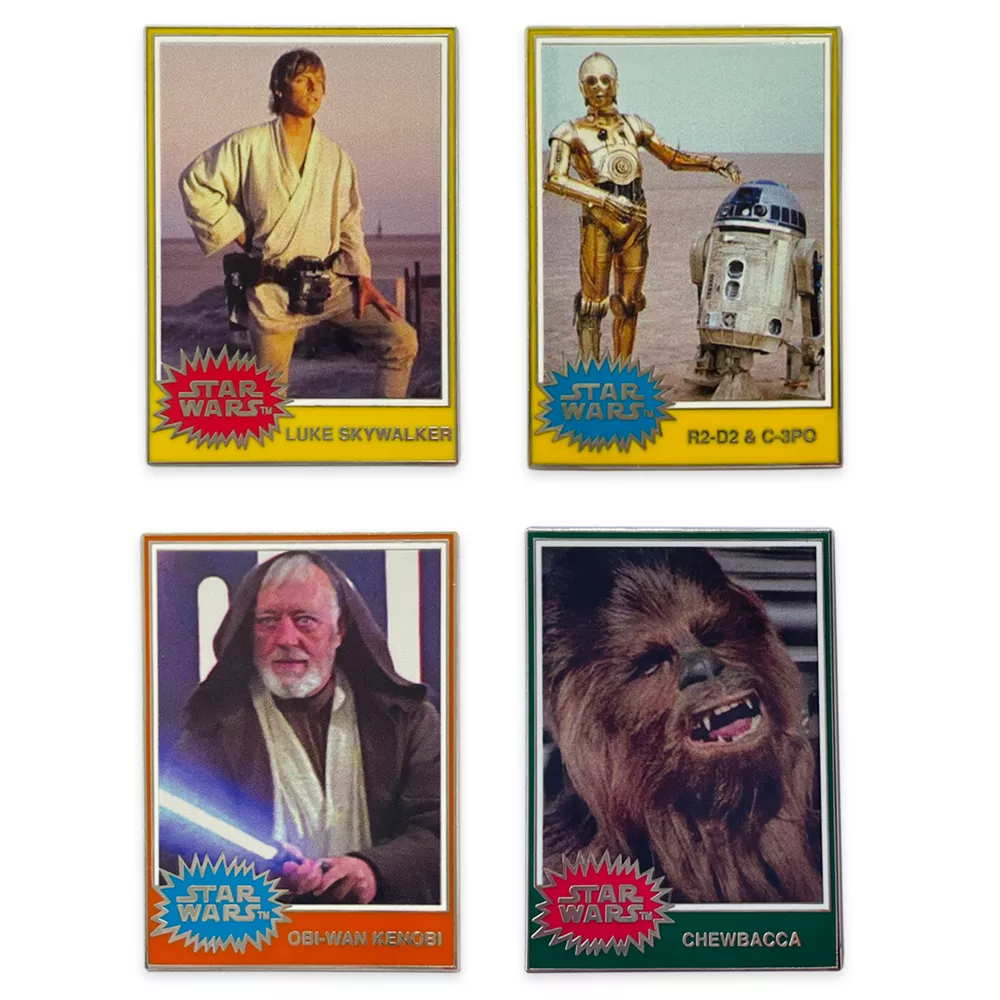 Disney Store Ensemble De Pin's Mystère Star Wars 45e anniversaire 2 Disney Store Ensemble De Pin's Mystère Star Wars 45e anniversaire – Image 2