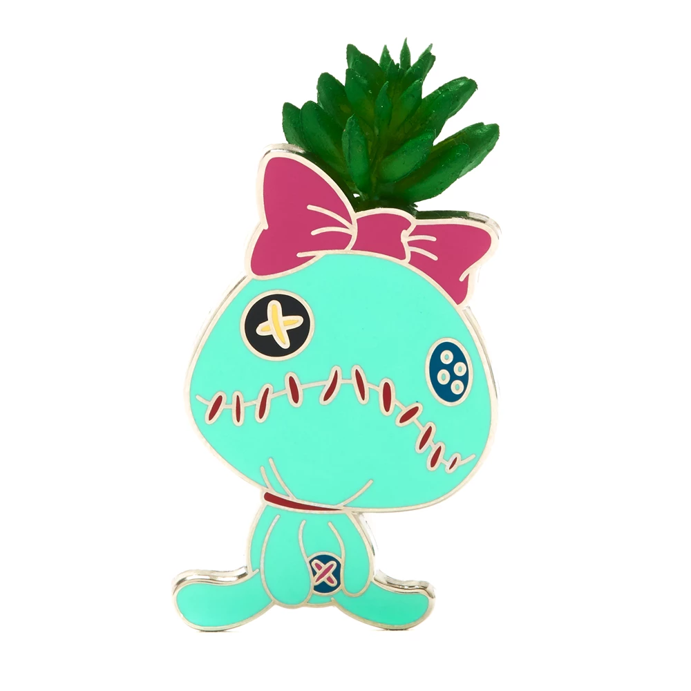 Disney Store Pin's Souillon Avec Plante Artificielle, Lilo & Stitch 1 Disney Store Pin's Souillon Avec Plante Artificielle, Lilo & Stitch