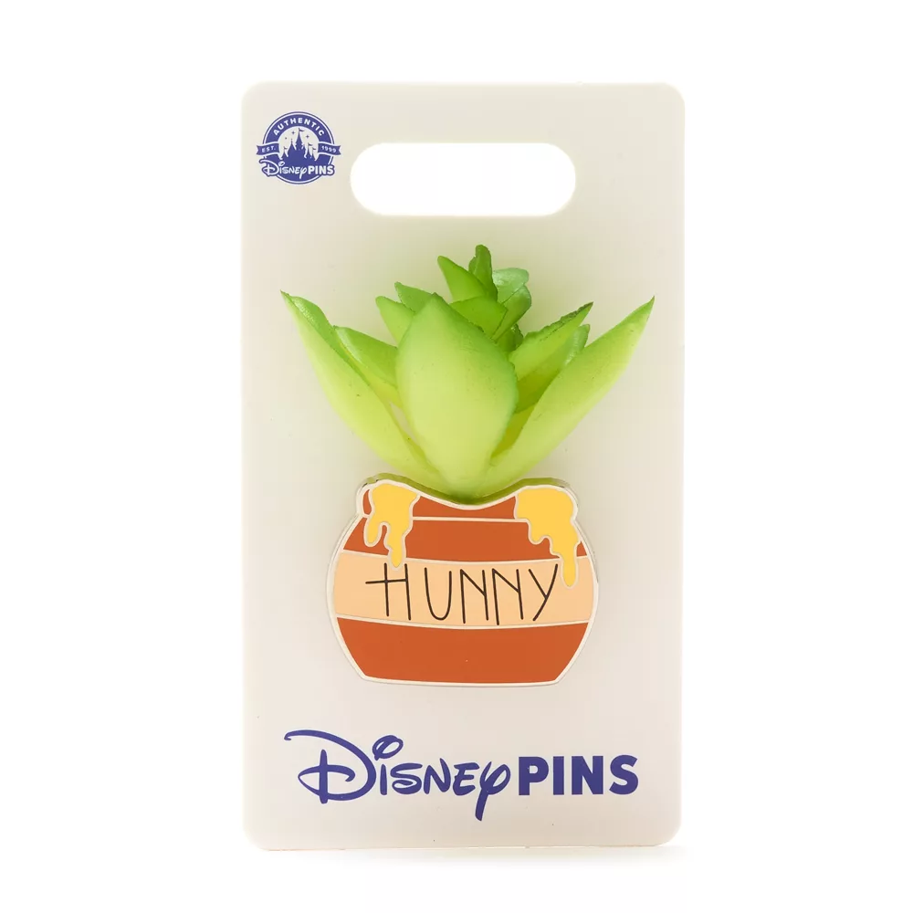 Disney Store Pin's Pot De Miel Avec Plante Artificielle, Winnie L'Ourson 2 Disney Store Pin's Pot De Miel Avec Plante Artificielle, Winnie L'Ourson – Image 2