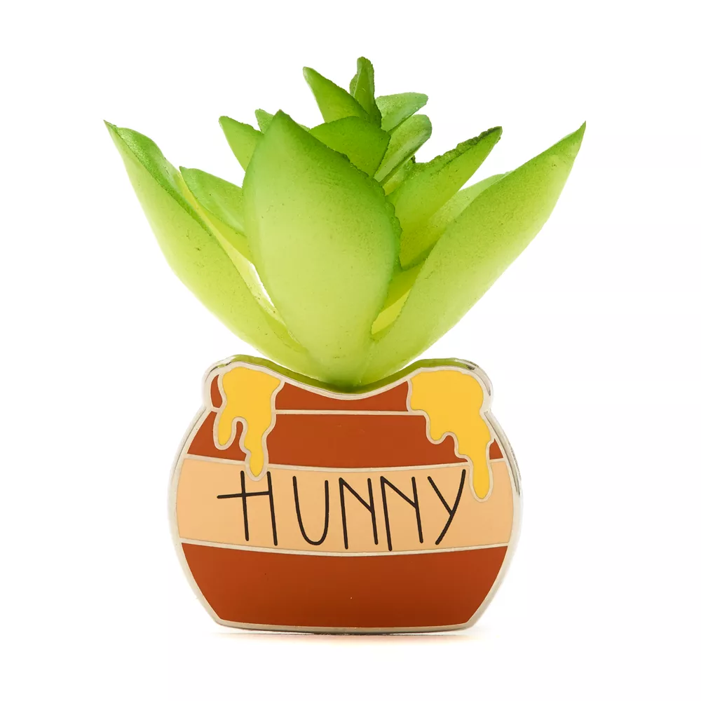 Disney Store Pin's Pot De Miel Avec Plante Artificielle, Winnie L'Ourson 1 Disney Store Pin's Pot De Miel Avec Plante Artificielle, Winnie L'Ourson