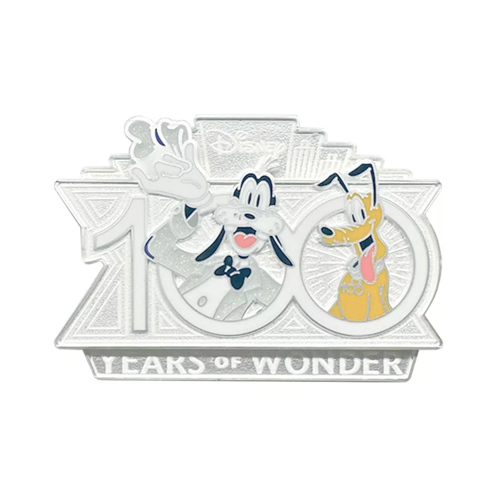Pin's Dingo Et Pluto En édition Limitée Disney100 Celebration 1 Pin's Dingo Et Pluto En édition Limitée Disney100 Celebration