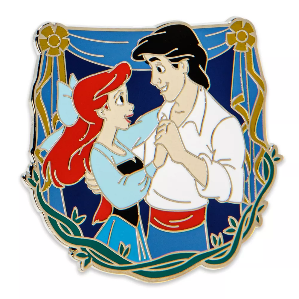 Disney Store Pin's Ariel Et Eric, La Petite Sirène 1 Disney Store Pin's Ariel Et Eric, La Petite Sirène