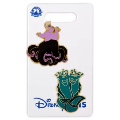 Disney Store Ensemble De Pin's Ursula, Flotsam Et Jetsam, La Petite Sirène -Jouets Soldes 466043714258 3