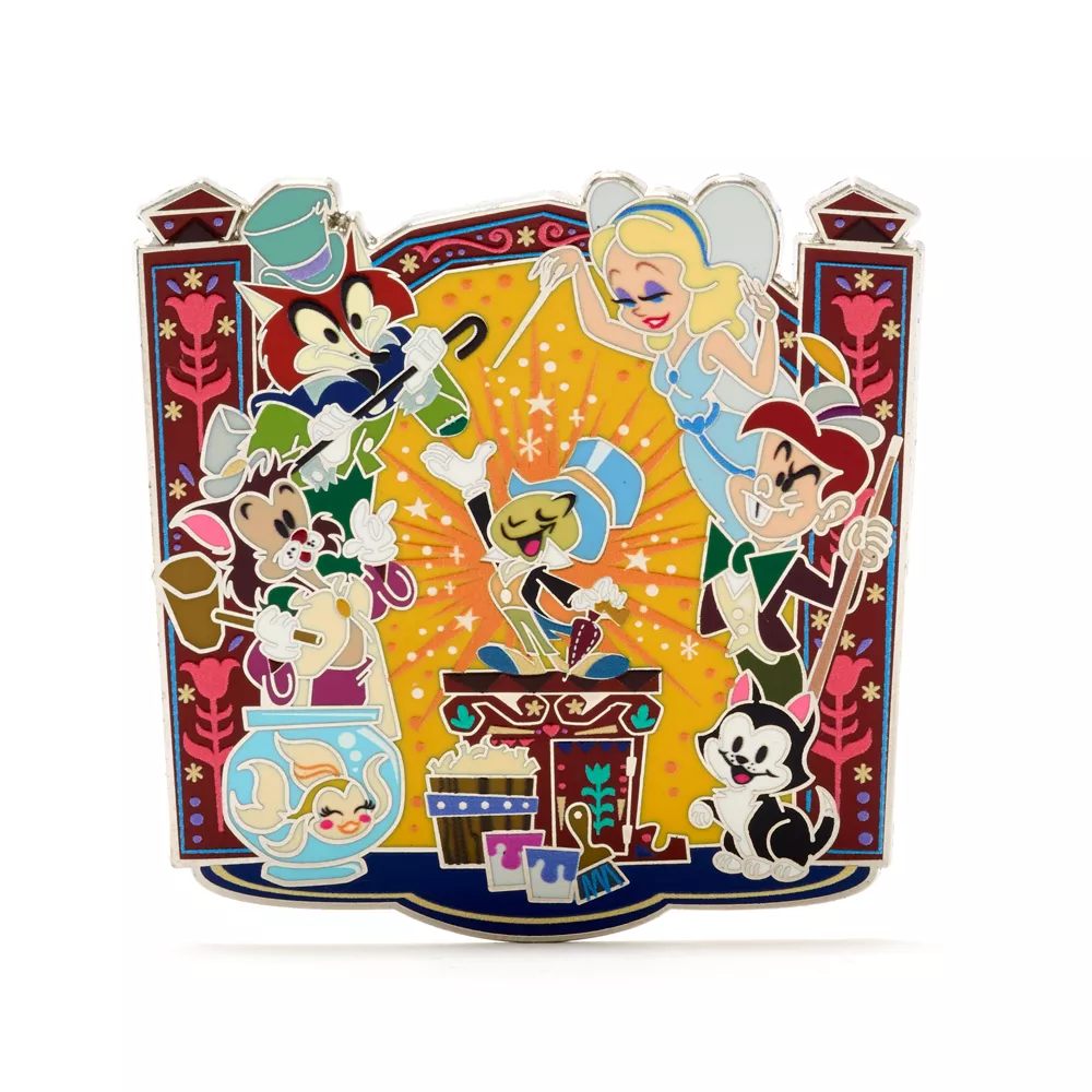 Disney Store Pin's Pinocchio 1 Disney Store Pin's Pinocchio