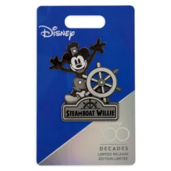 Disney Store Pin's Steamboat Willie En édition Limitée Disney100 Eras 7 Disney Store Pin's Steamboat Willie En édition Limitée Disney100 Eras -Jouets Soldes 466043737691 3