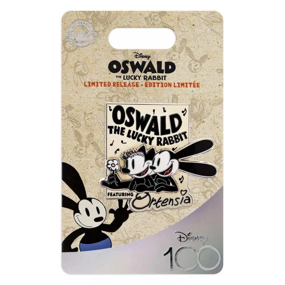 Pin's Oswald Le Lapin Chanceux Et Ortensia En édition Limitée Disney100 2 Pin's Oswald Le Lapin Chanceux Et Ortensia En édition Limitée Disney100 – Image 2
