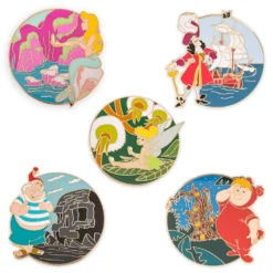 Disney Store Ensemble De Pin's Mystère Peter Pan En édition Limitée 70e anniversaire -Jouets Soldes 466043741063 2