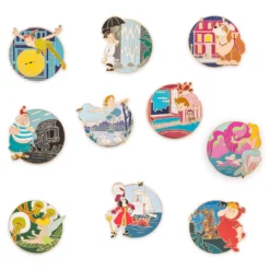 Disney Store Ensemble De Pin's Mystère Peter Pan En édition Limitée 70e anniversaire